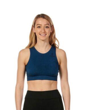 Power seamless sports bra Blue