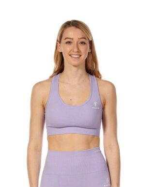 Essential seamless sports bra Purple