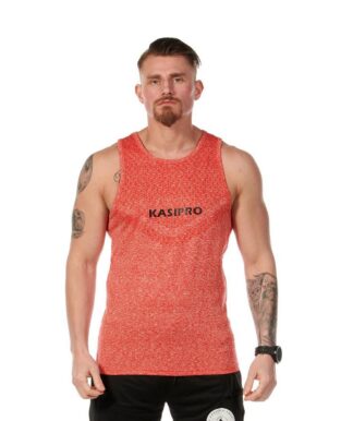 Gym Seamless tank top Red