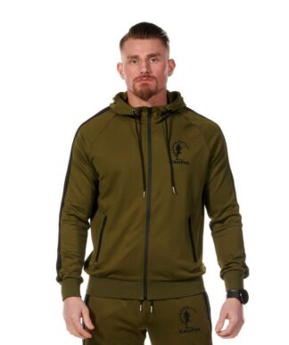 Classic Collection zipped hoodie Green