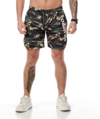 Warrior Shorts Green Camouflage